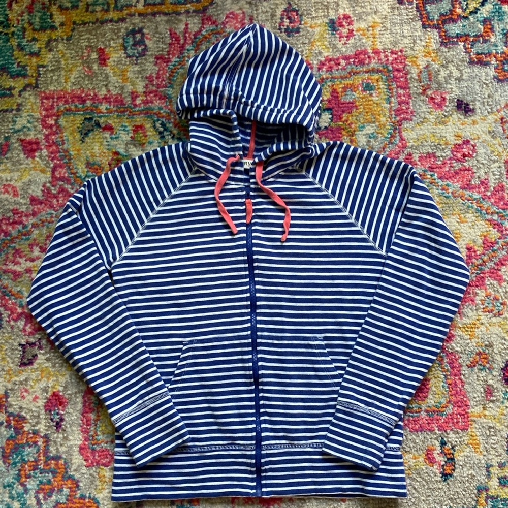 Orvis 100% Cotton zip up hoodie. Size S